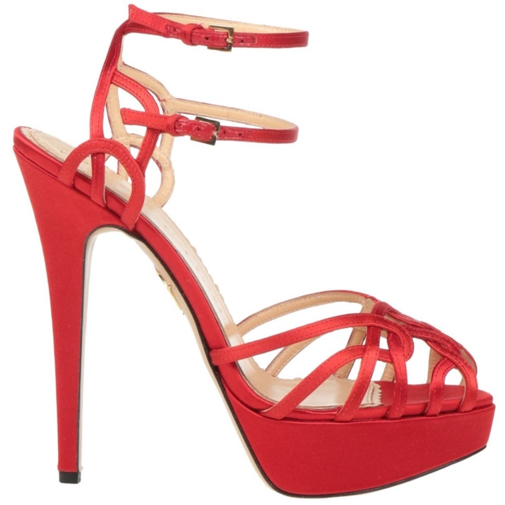 Charlotte Olympia “Ursula” high platform sandal